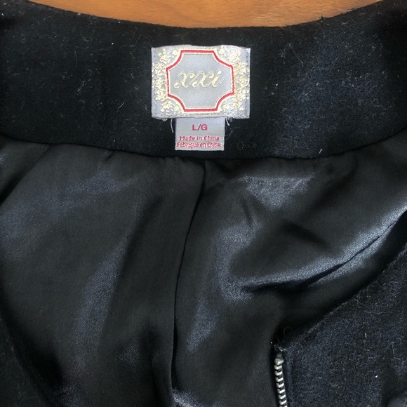 Tweed zip front jacket - Picture 3 of 3